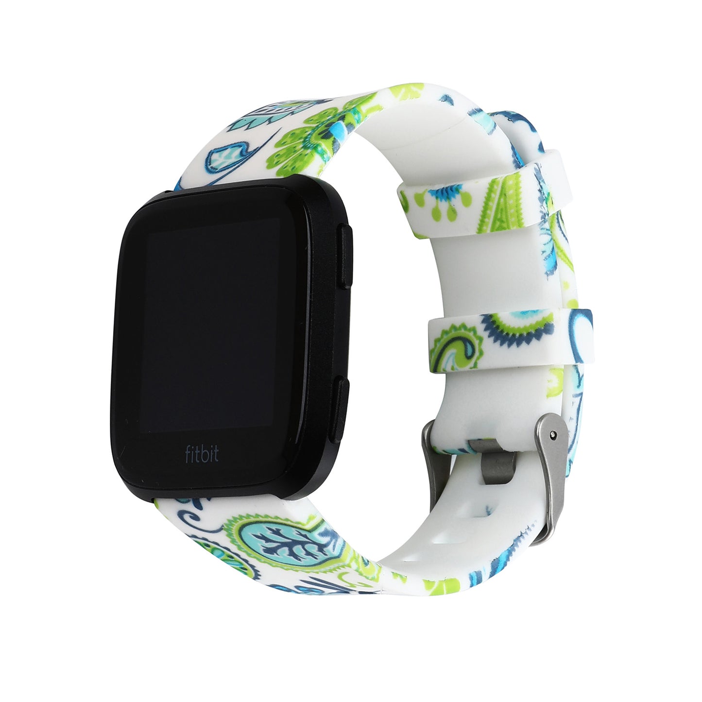 Floral Silicone Strap for Fitbit Versa & Versa 2