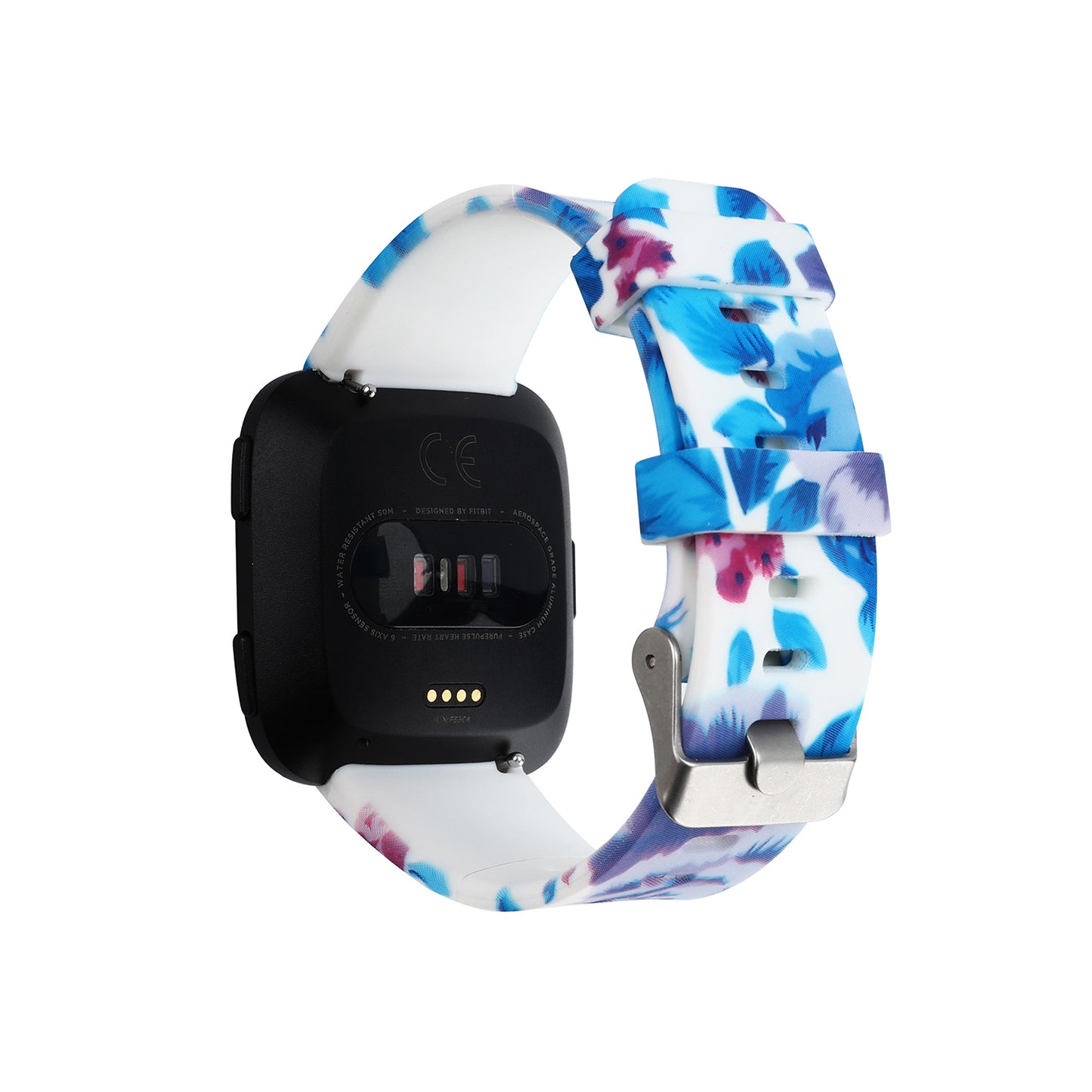 Floral Silicone Strap for Fitbit Versa & Versa 2