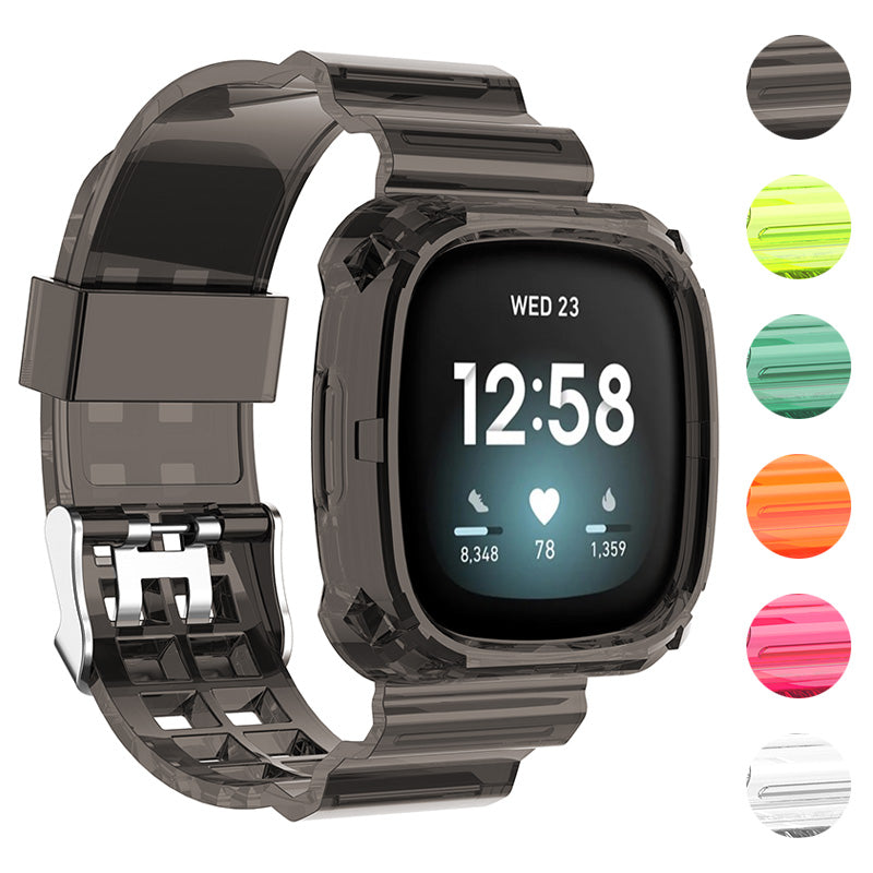Transparent Case Strap for Fitbit Sense