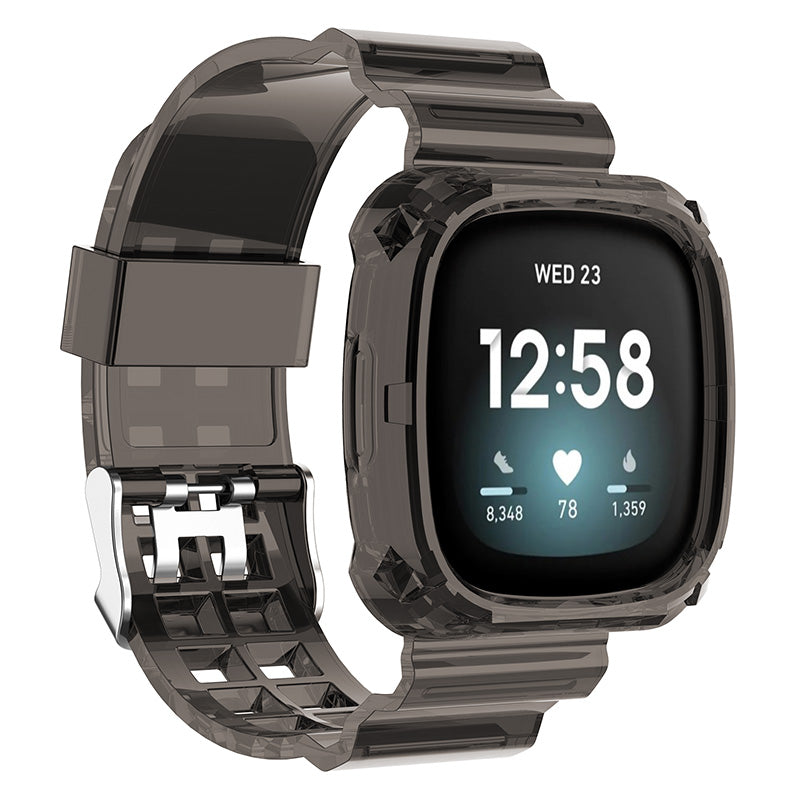 Transparent Case Strap for Fitbit Sense