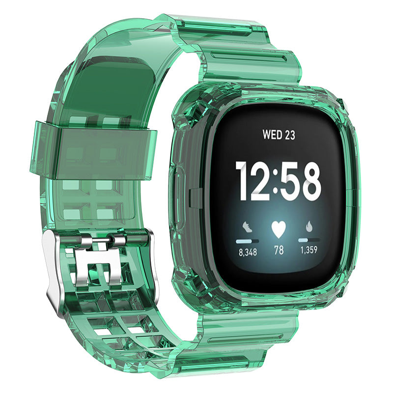 Transparent Case Strap for Fitbit Sense