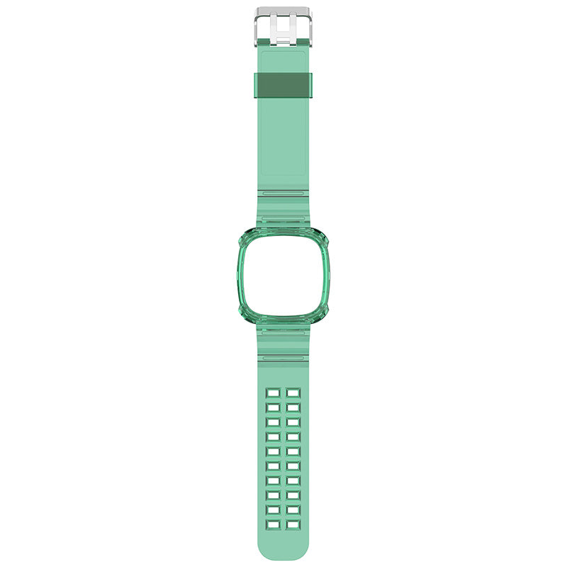 Transparent Case Strap for Fitbit Versa 3