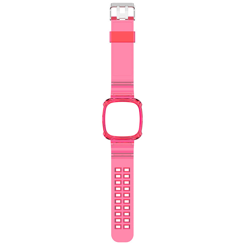 Transparent Case Strap for Fitbit Versa 3