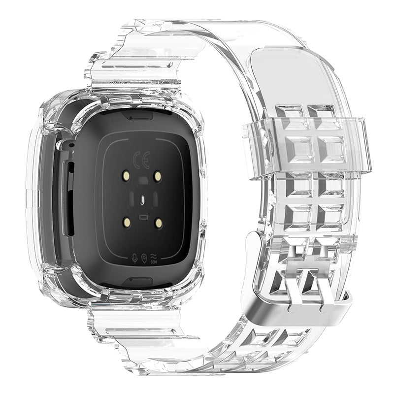 Transparent Case Strap for Fitbit Sense