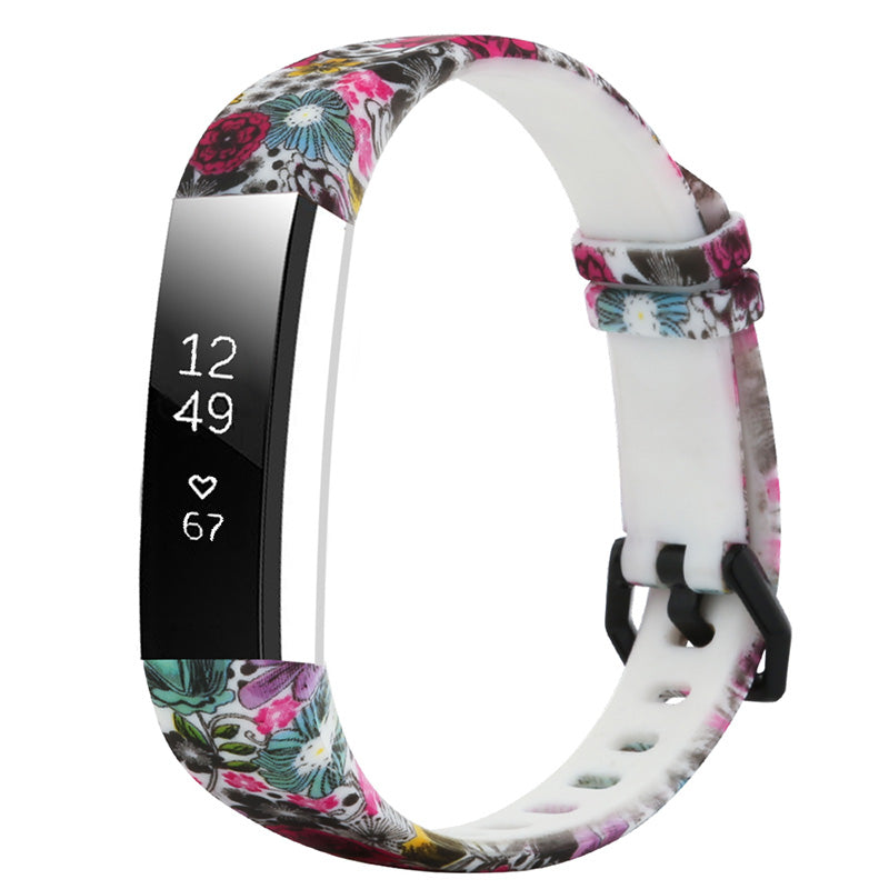 Print Silicone Strap for Fitbit Alta & Alta HR