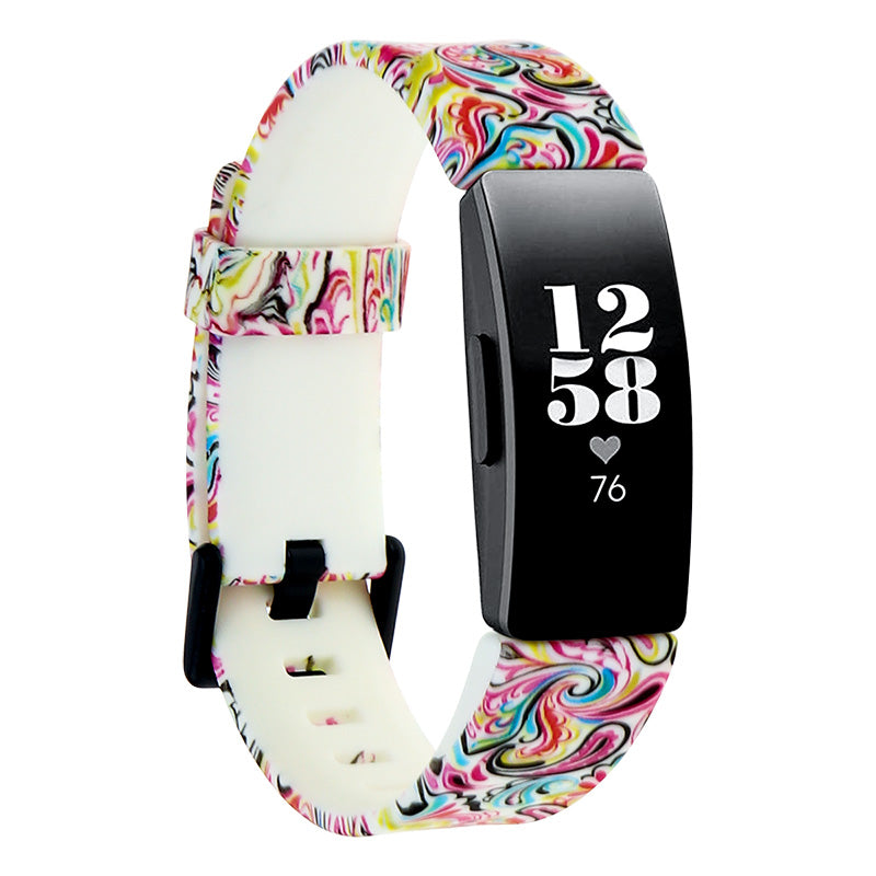 Print Silicone Strap for Fitbit Inspire & Inspire HR