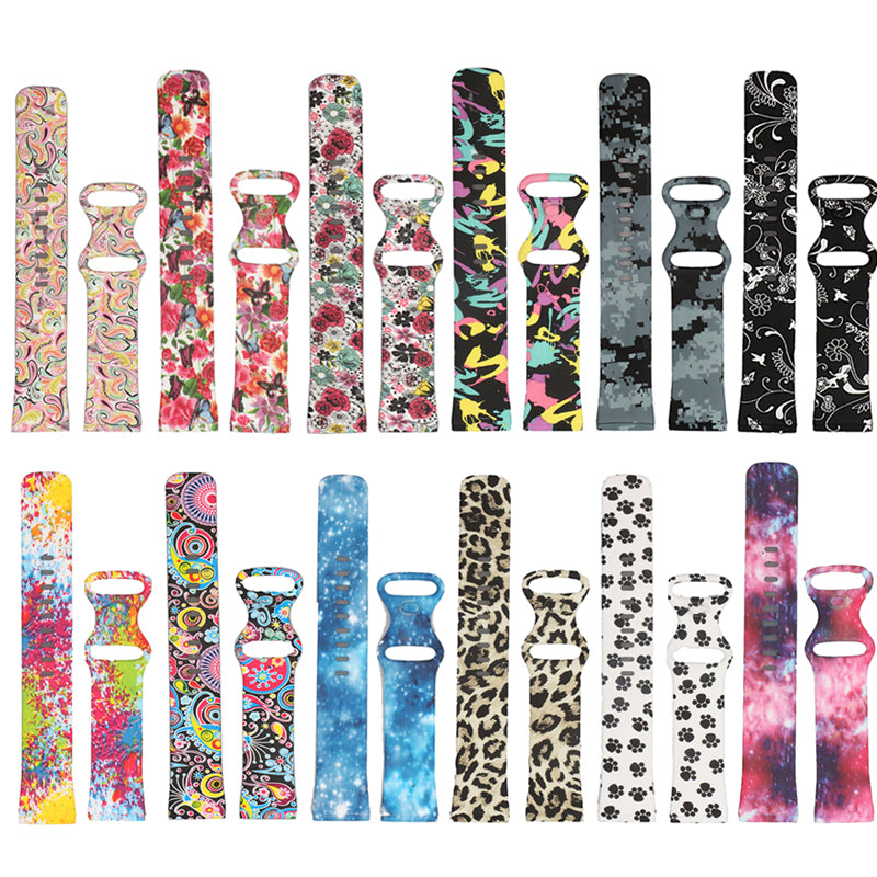 Print Rubber Strap for Fitbit Versa 3