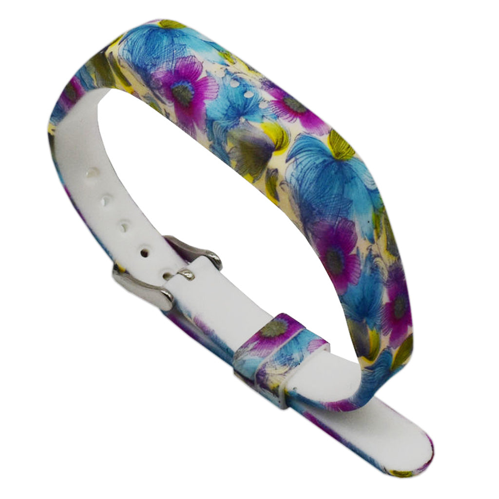 Patterned Silicone Strap for Fitbit Flex 2