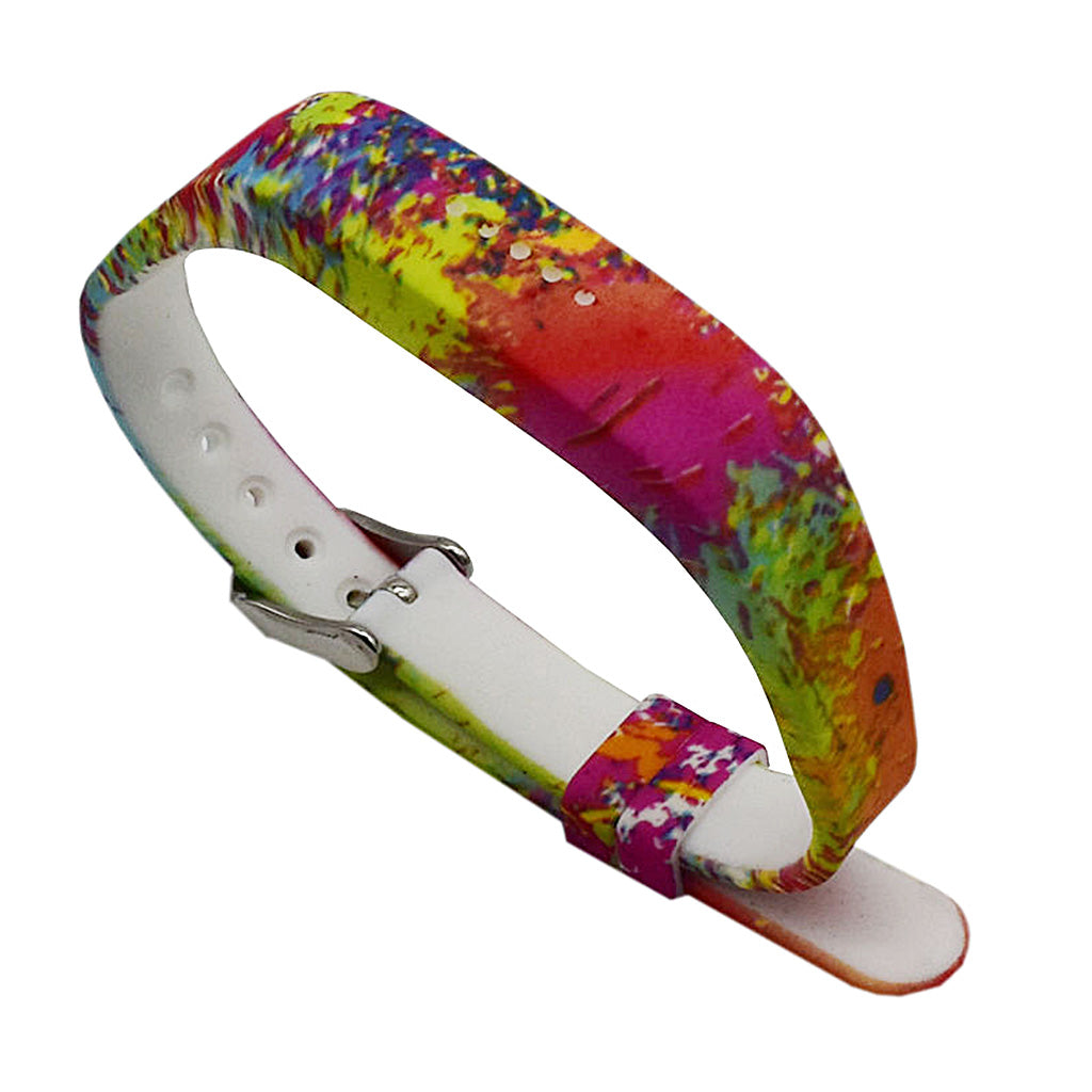 Patterned Silicone Strap for Fitbit Flex 2