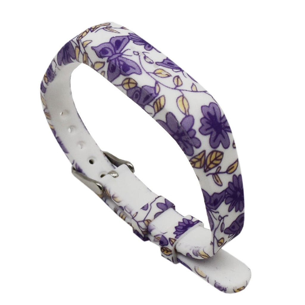 Patterned Silicone Strap for Fitbit Flex 2