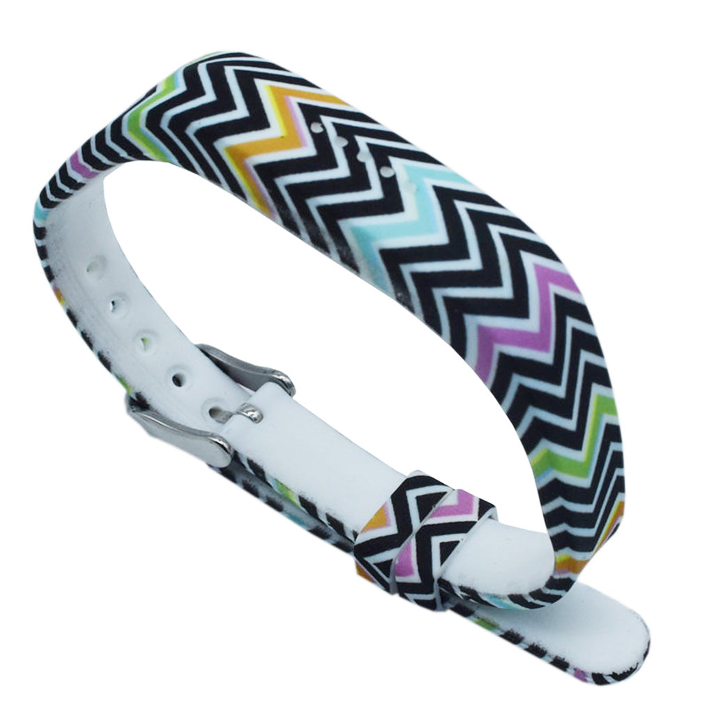 Patterned Silicone Strap for Fitbit Flex 2