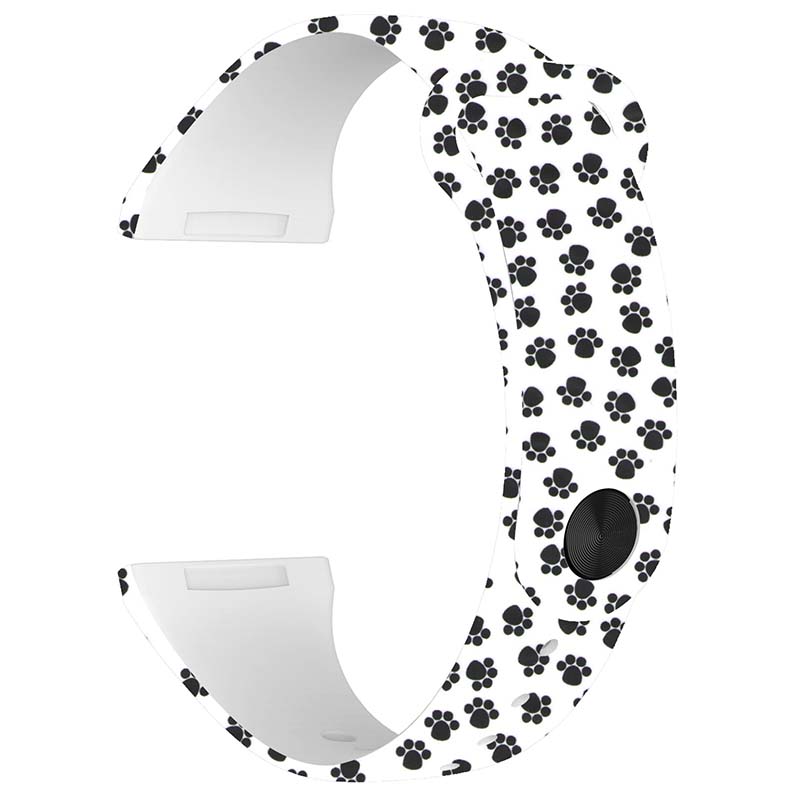 Pin-and-Tuck Rubber Strap for Fitbit Sense