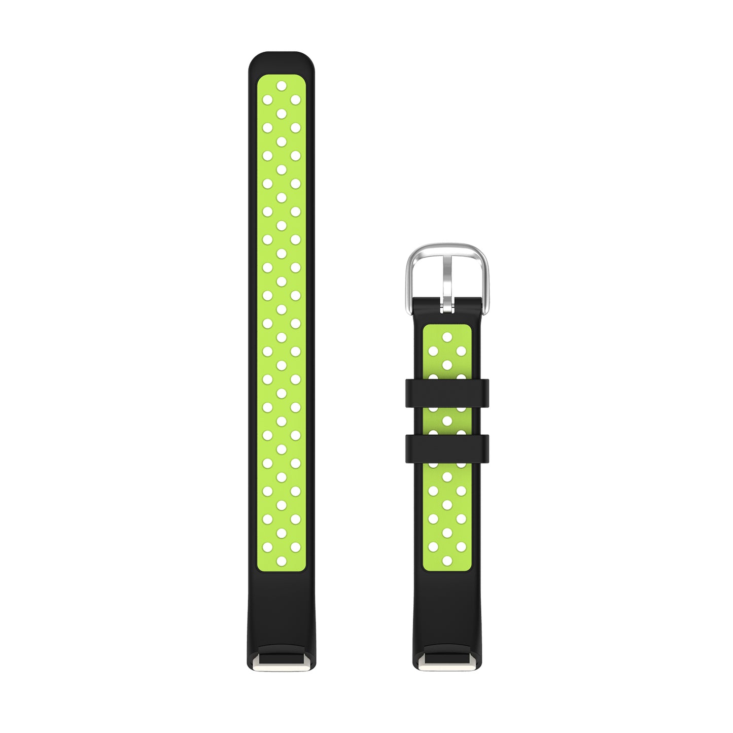 Perforated Rubber Sport Strap for Fitbit Luxe