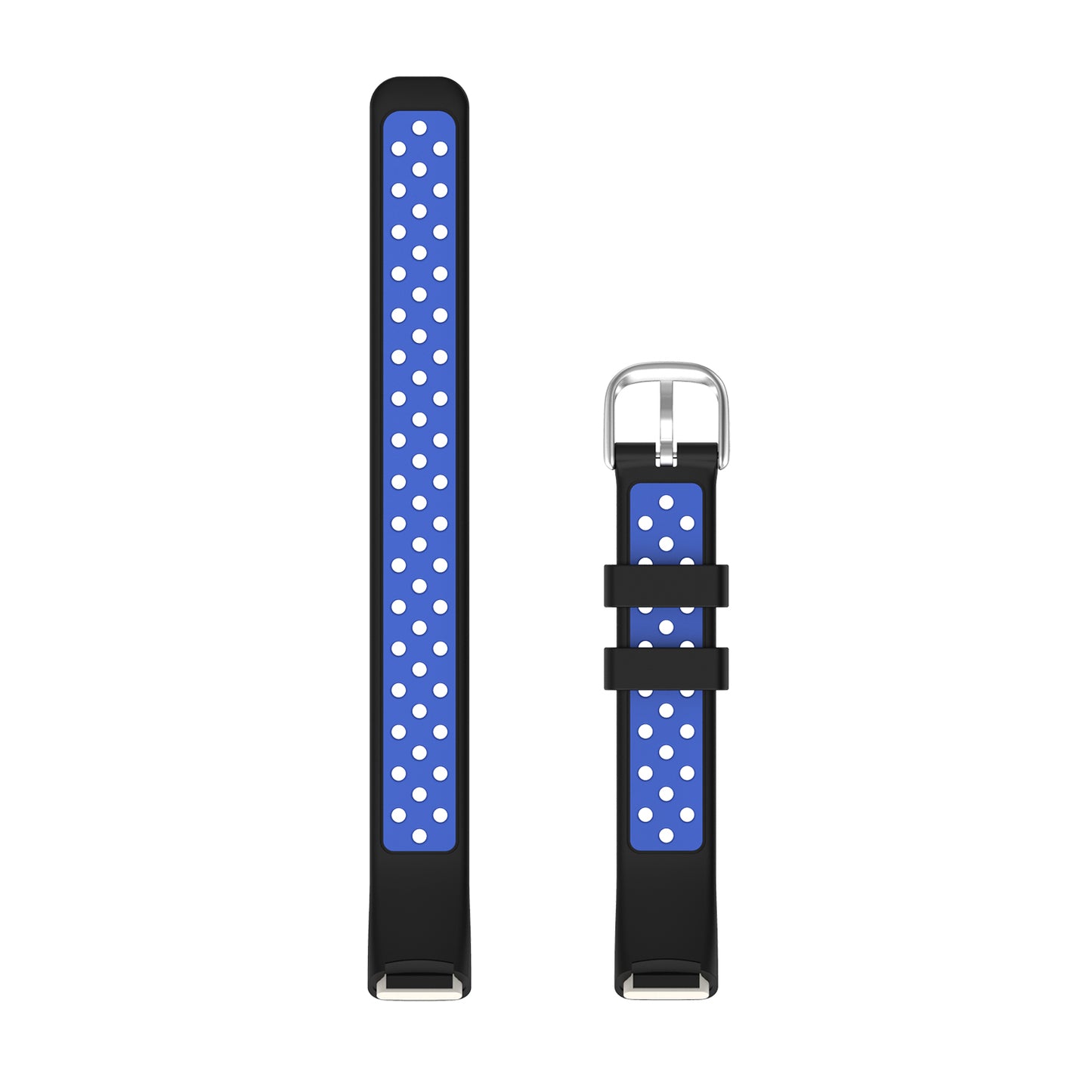 Perforated Rubber Sport Strap for Fitbit Luxe