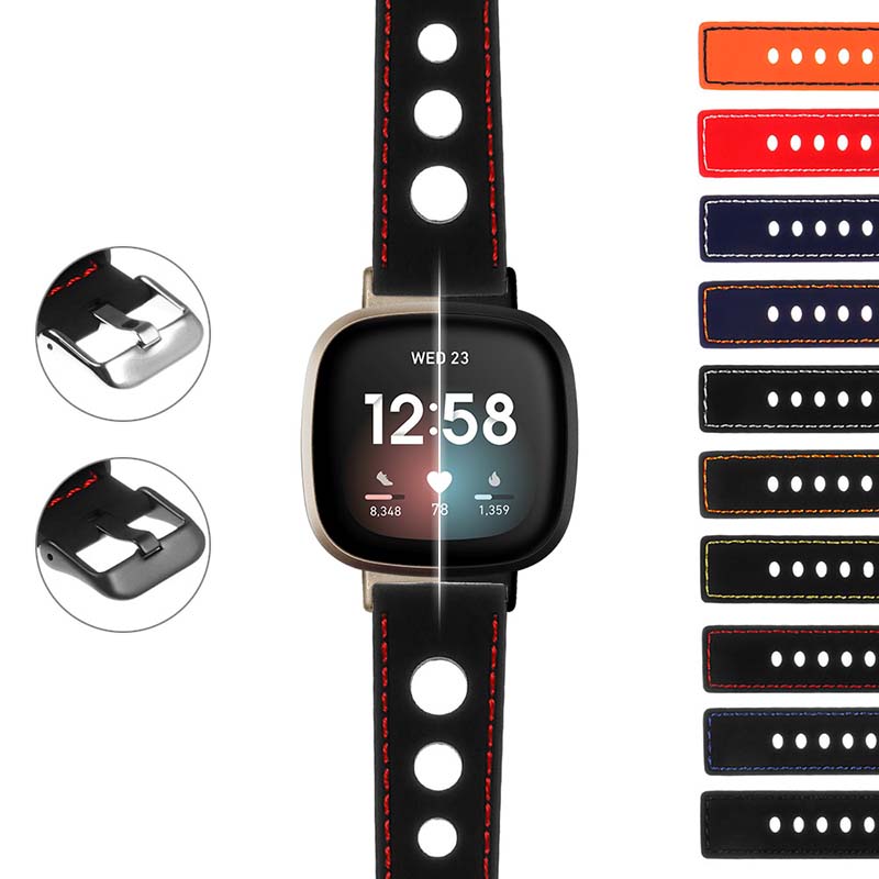 Rubber Rally Strap for Fitbit Sense