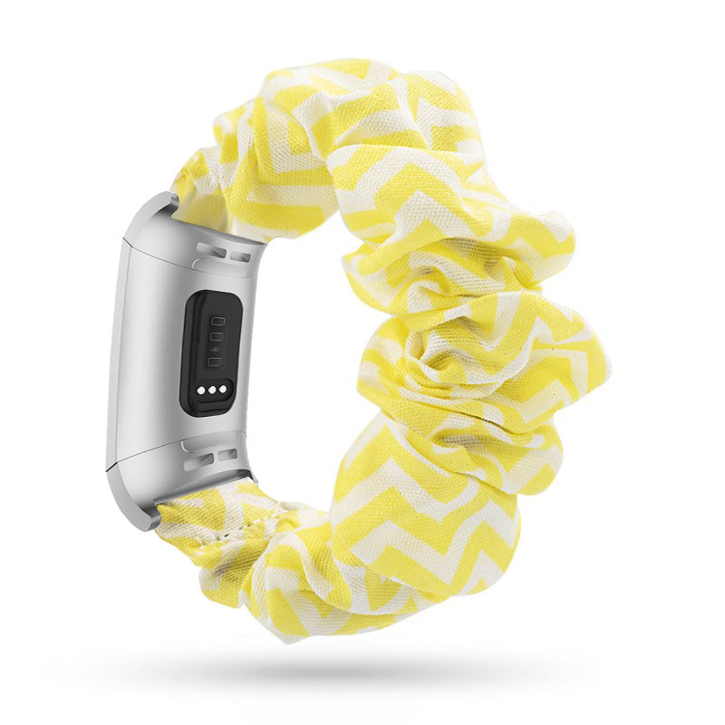 Elastic Scrunchie Band for Fitbit Charge 4 & Charge 3