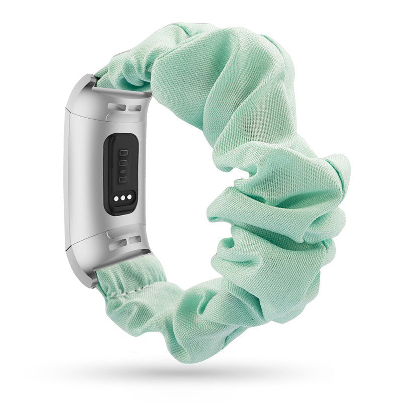 Elastic Scrunchie Band for Fitbit Charge 4 & Charge 3