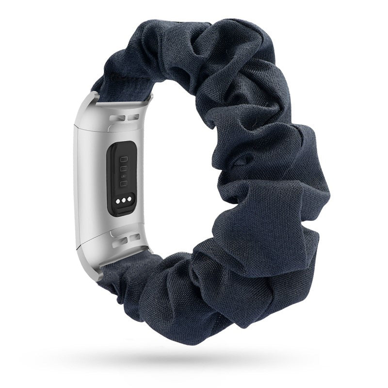 Elastic Scrunchie Band for Fitbit Charge 4 & Charge 3