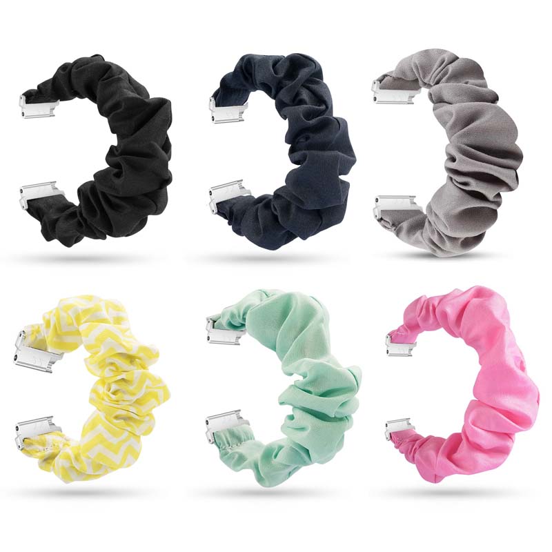 Elastic Scrunchie Band for Fitbit Charge 4 & Charge 3