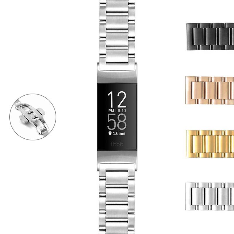 Metal Band for Fitbit Charge 4 & Charge 3