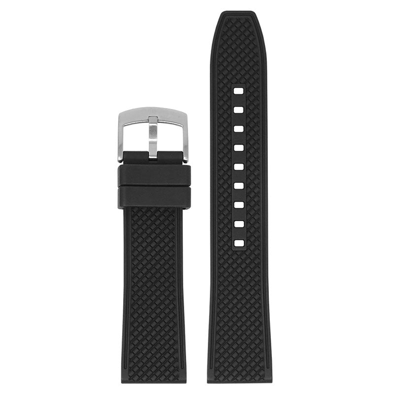 DASSARI Double Textured FKM Rubber Strap