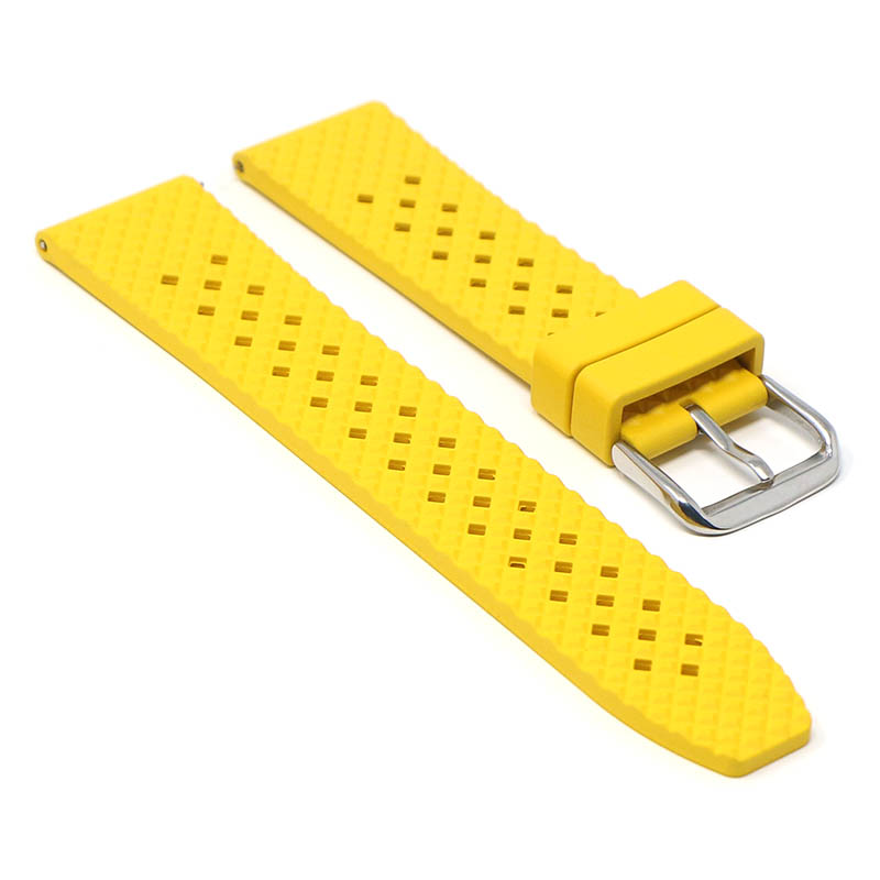 DASSARI Textured FKM Rubber Strap