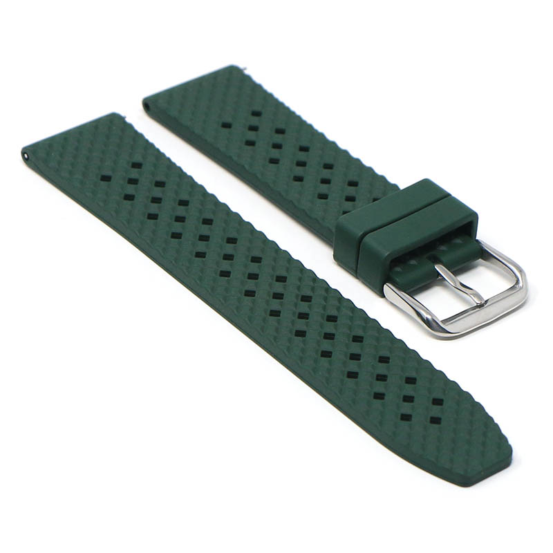 DASSARI Textured FKM Rubber Strap