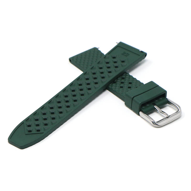 DASSARI Textured FKM Rubber Strap