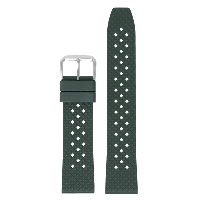 DASSARI Textured FKM Rubber Strap