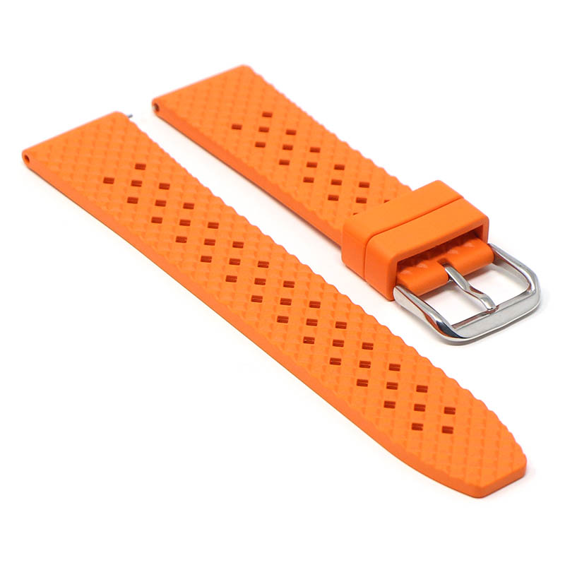 DASSARI Textured FKM Rubber Strap
