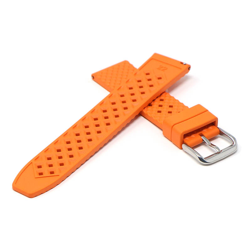 DASSARI Textured FKM Rubber Strap