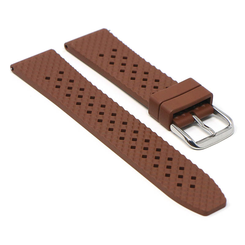 DASSARI Textured FKM Rubber Strap
