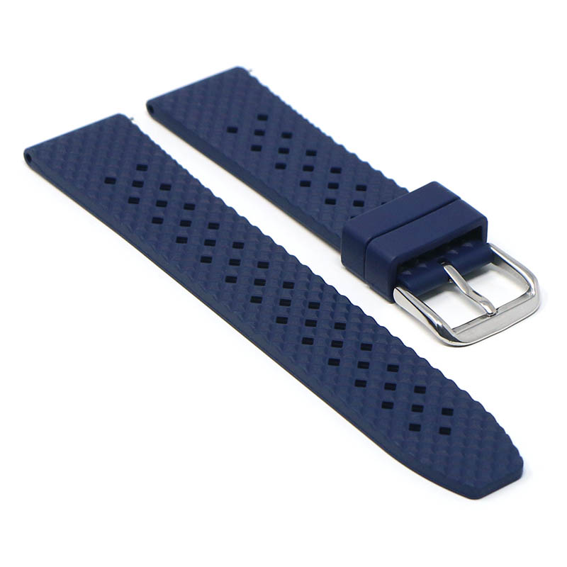 DASSARI Textured FKM Rubber Strap
