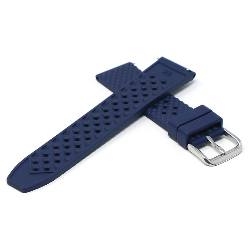 DASSARI Textured FKM Rubber Strap