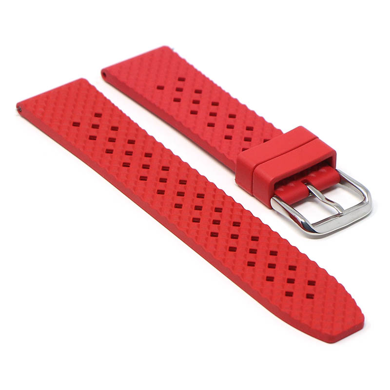 DASSARI Textured FKM Rubber Strap
