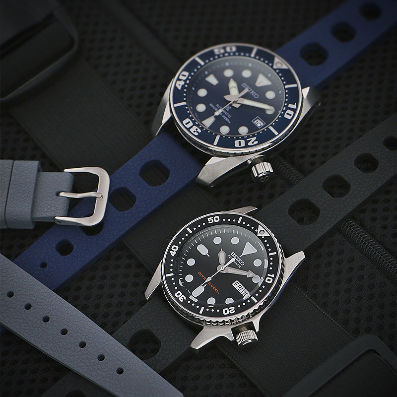 DASSARI Vintage FKM Rubber Rally Strap