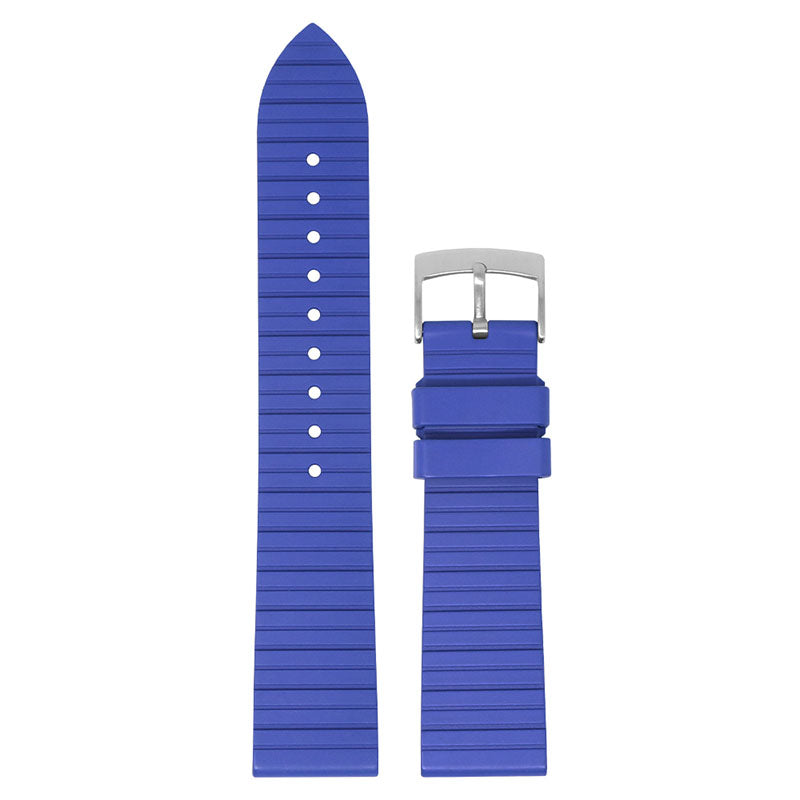 DASSARI Groove Stripe FKM Rubber Sport Strap