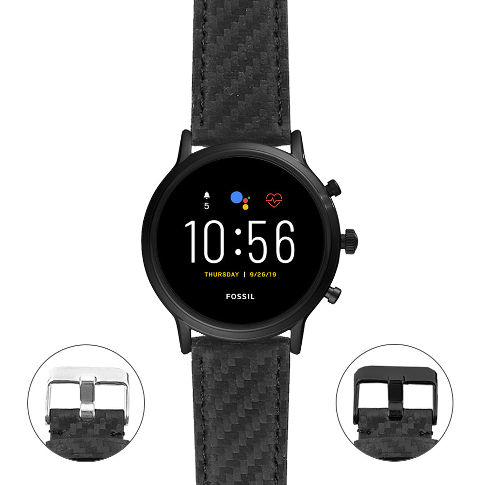 DASSARI Carbon Fiber Strap for Fossil Gen 4 Smartwatch
