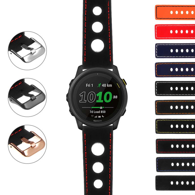 Rubber Rally Strap for Fossil Sport Smartwatch