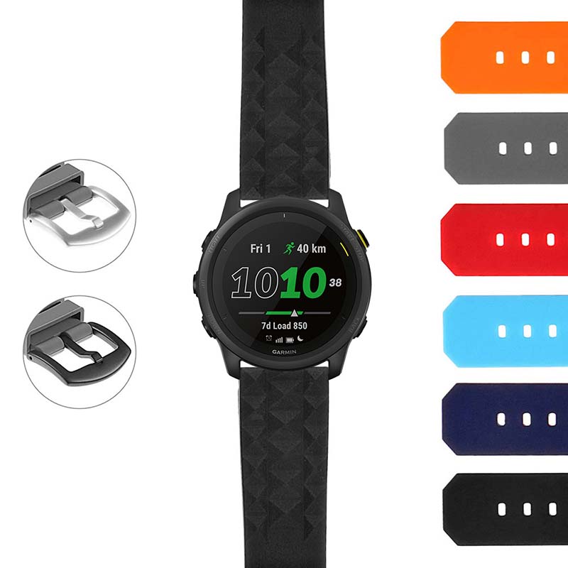 Super Waffle Rubber Strap for Fossil Sport Smartwatch