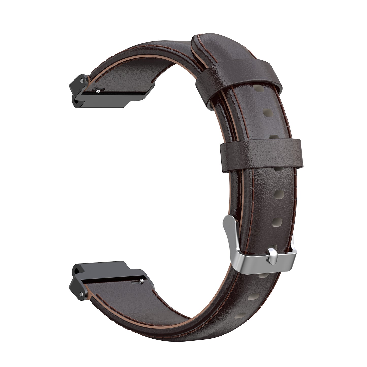 Leather Strap for Garmin Forerunner 220 / 230 / 235 / 260 / 735XT / Approach S5 / S6 / S20