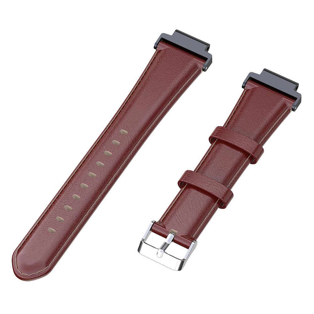 Leather Strap for Garmin Forerunner 220 / 230 / 235 / 260 / 735XT / Approach S5 / S6 / S20