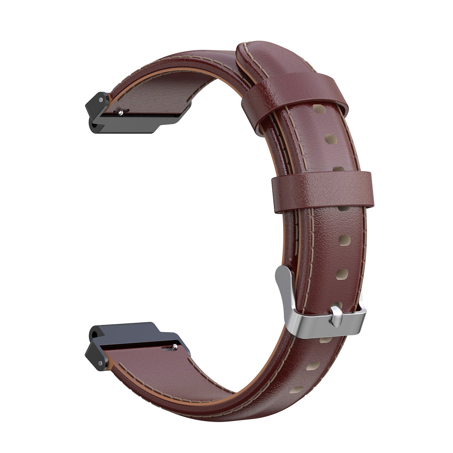 Leather Strap for Garmin Forerunner 220 / 230 / 235 / 260 / 735XT / Approach S5 / S6 / S20