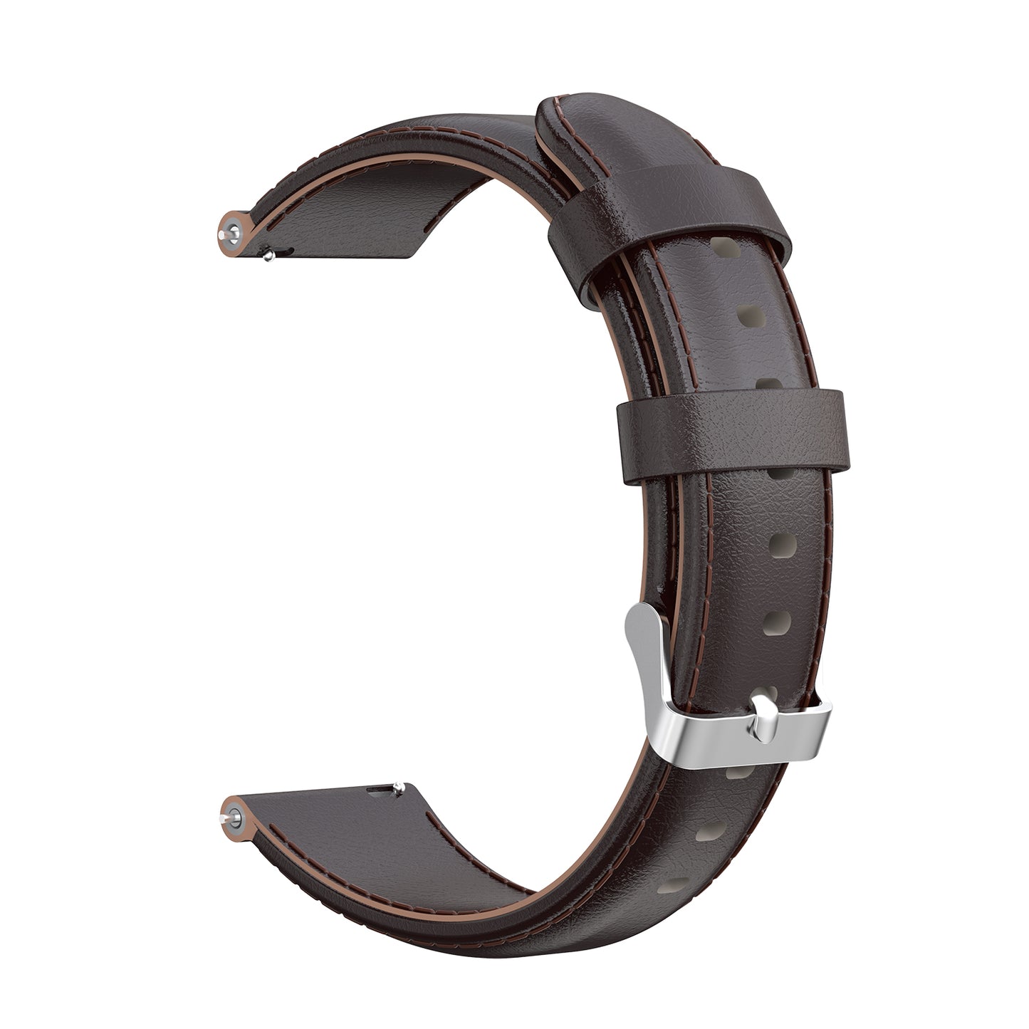Leather Band for Garmin Forerunner 245 / 645 / Vivoactive 3 / Vivomove / 3 / HR