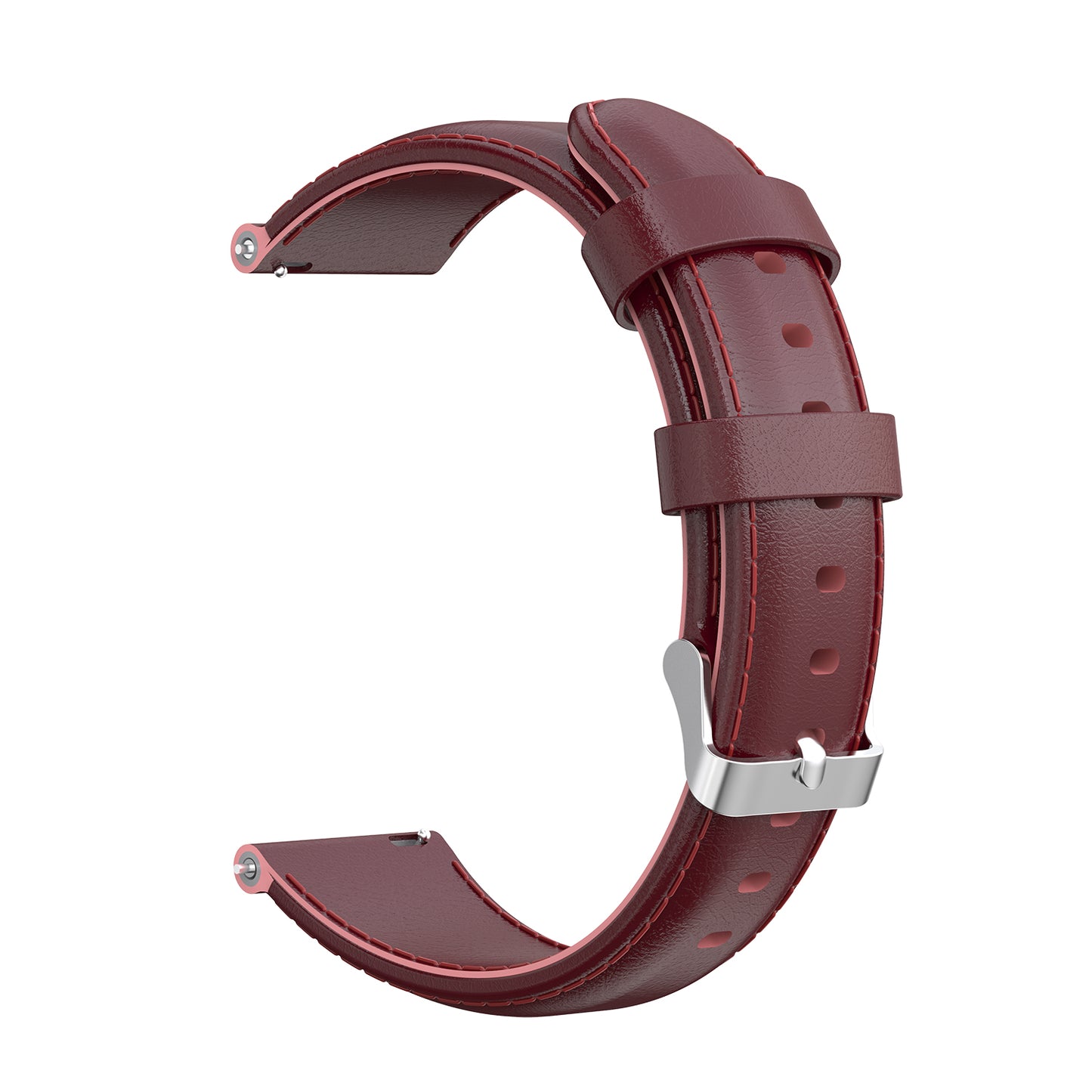 Leather Band for Garmin Forerunner 245 / 645 / Vivoactive 3 / Vivomove / 3 / HR