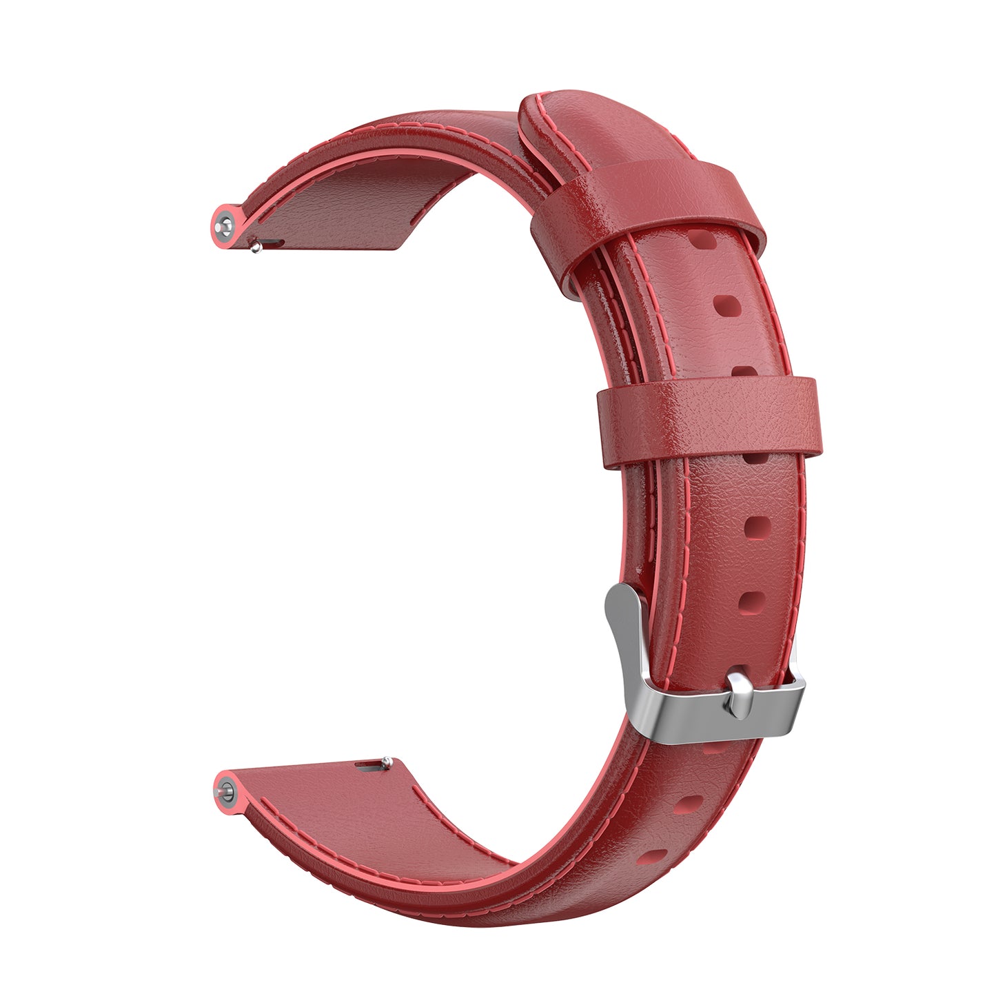 Leather Band for Garmin Forerunner 245 / 645 / Vivoactive 3 / Vivomove / 3 / HR