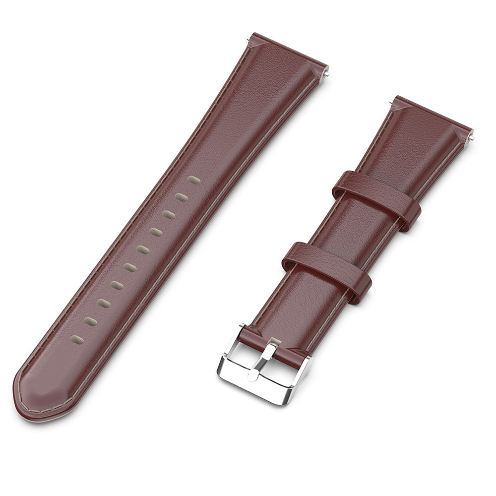 Leather Band for Garmin Forerunner 245 / 645 / Vivoactive 3 / Vivomove / 3 / HR