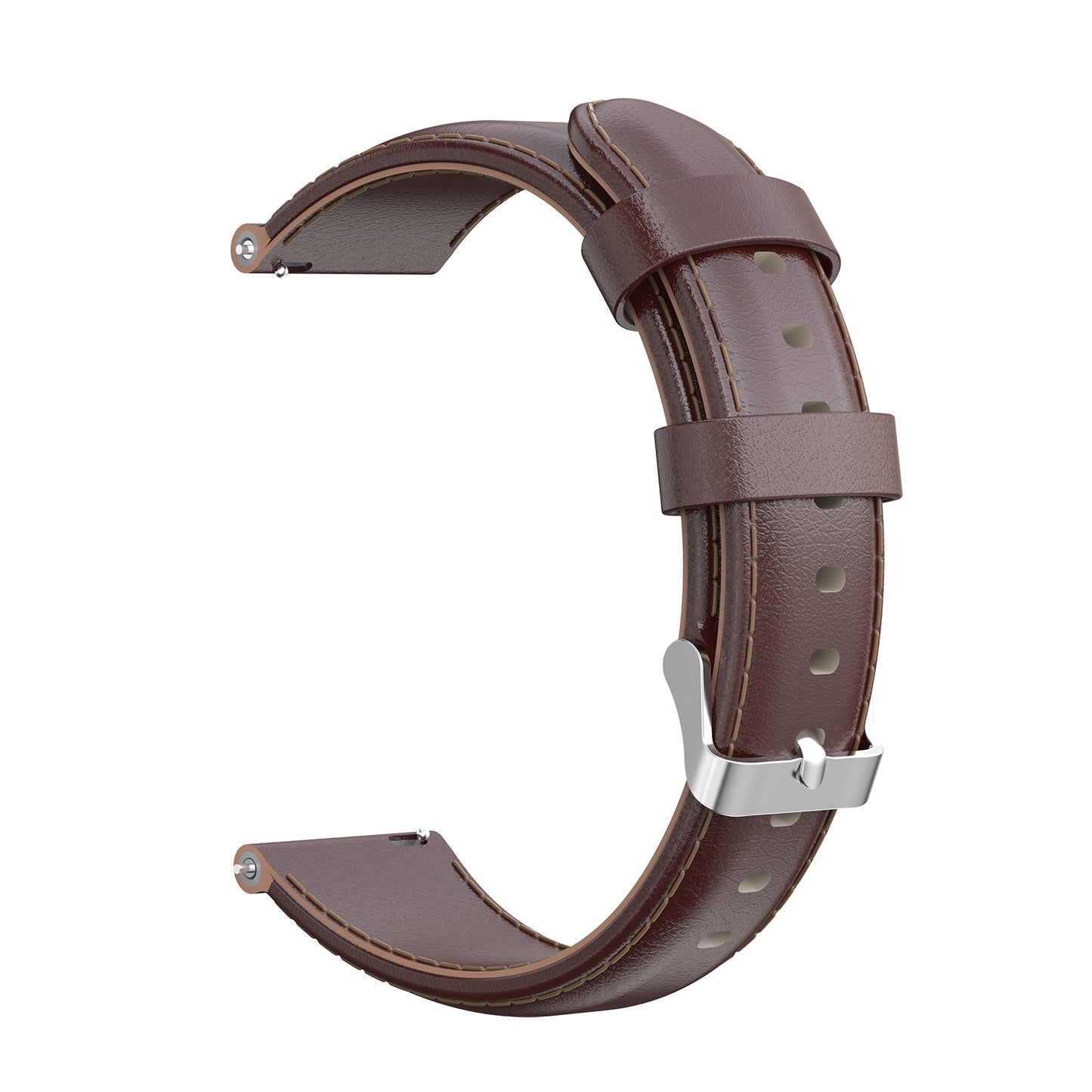 Leather Band for Garmin Forerunner 245 / 645 / Vivoactive 3 / Vivomove / 3 / HR
