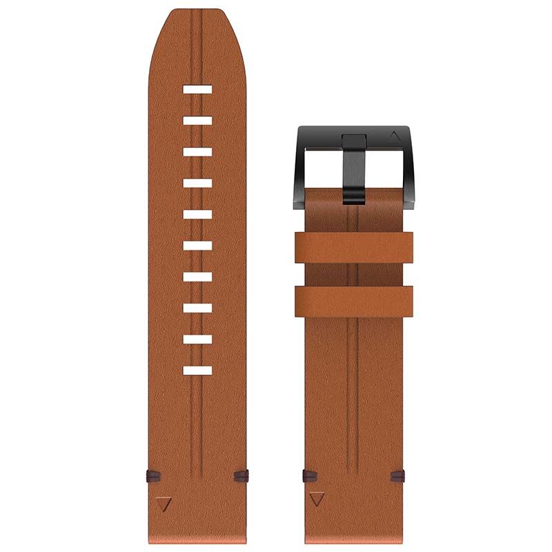 Thick Leather Strap for Garmin Fenix 3 / 3 HR / 5X / 5X Plus / 6X / Quatix 3
