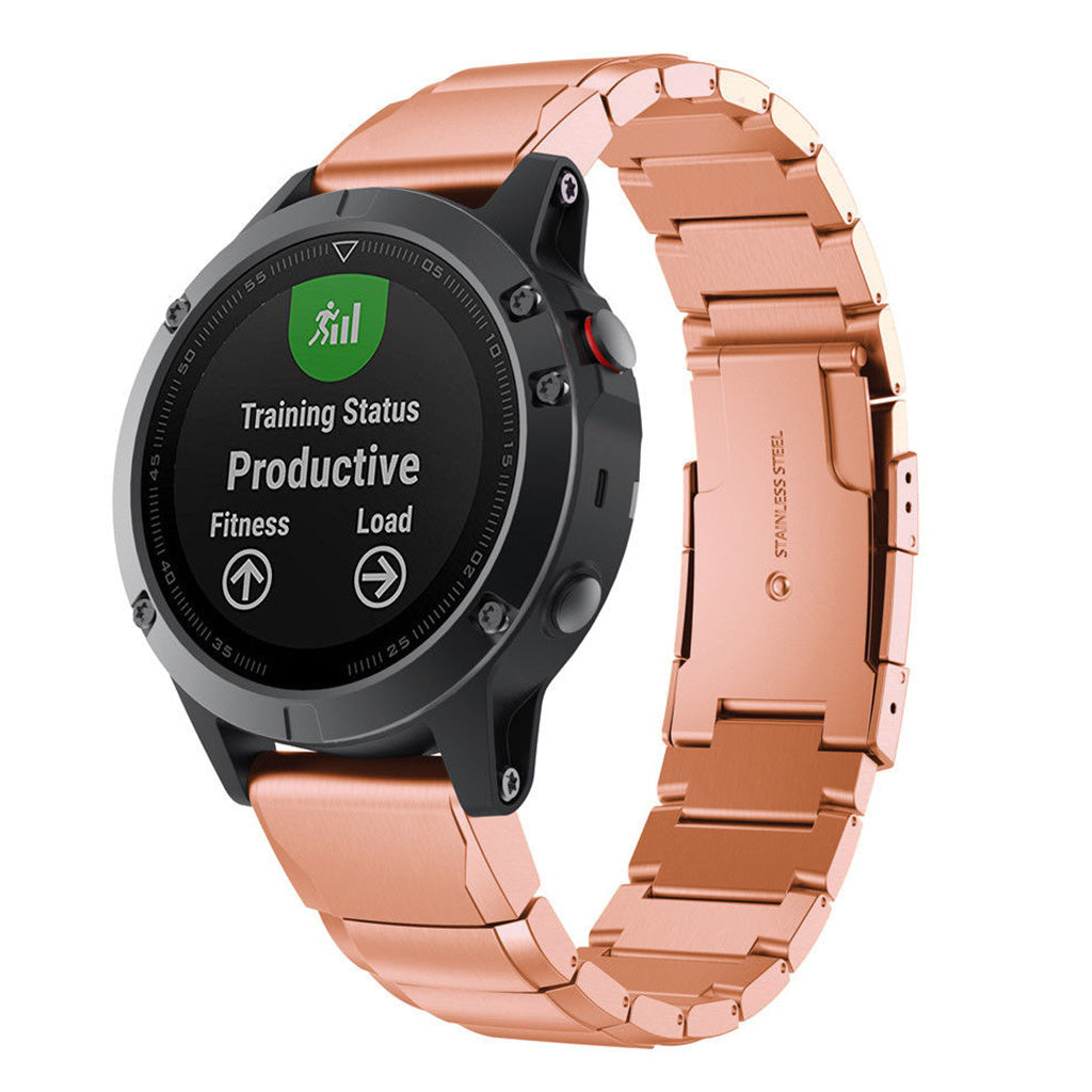 Stainless Steel Modern Link Bracelet for Garmin Fenix 5 / 5 Plus / 6 / Forerunner 935 / Quatix 5 / Approach S60 / Instinct